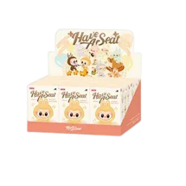 Official Merch POP MART LABUBU Blind Box Toys THE MONSTERS  Have a Seat Vinyl Plush LABUBU V2.0 Surprise Mystery Box Toys